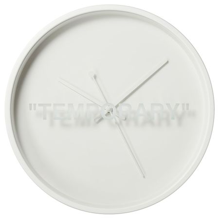 Настенные часы, белый, 42 см IKEA МАРКЕРАД 704.515.36