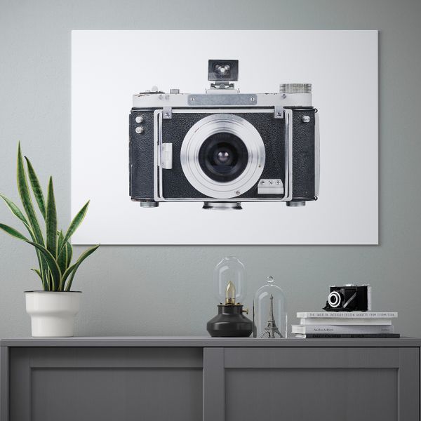 Картина, Легендарная камера 100x70 см IKEA PJÄTTERYD ПЬЕТТЕРИД 404.860.28 - фото 2