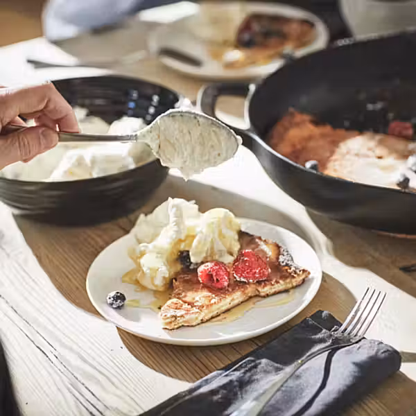 GODMIDDAG Тарелка десертная - белый 20 см - фото 2