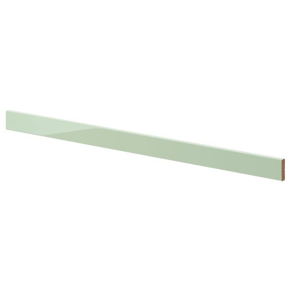 Карниз декоративный закругленный, глянцевый светло-зеленый, 221 см IKEA КАЛЛАРП 404.371.08 - фото 1