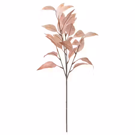 SMYCKA Искусственная ветка - эвкалипт/розовый 60 см