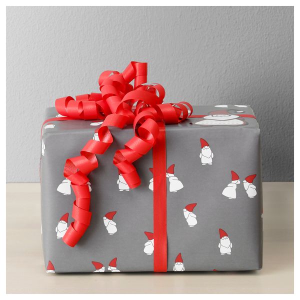 Рулон оберточной бумаги ВИНТЕР 2016, серый, Санта Клаус (5x0.7 м) - схема-чертеж с размерами