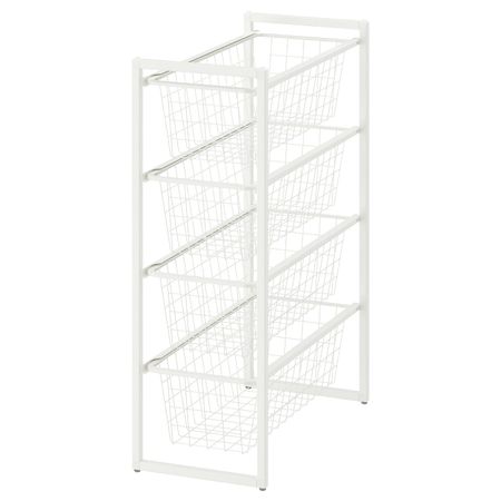 Комбинация для хранения, белый 25x51x70 см IKEA JONAXEL ЙОНАКСЕЛЬ 492.971.32