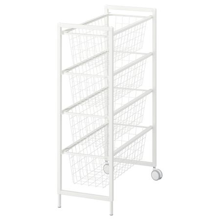 Комбинация для хранения, 25x51x73 см, белый IKEA JONAXEL ЙОНАКСЕЛЬ 592.974.38