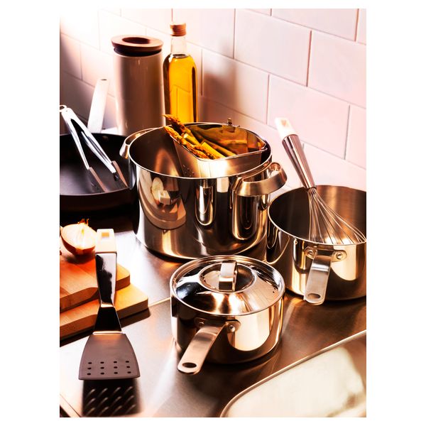 Вставка для варки СТАБИЛЬ, нержавеющ сталь (1 л) - схема-чертеж с размерами