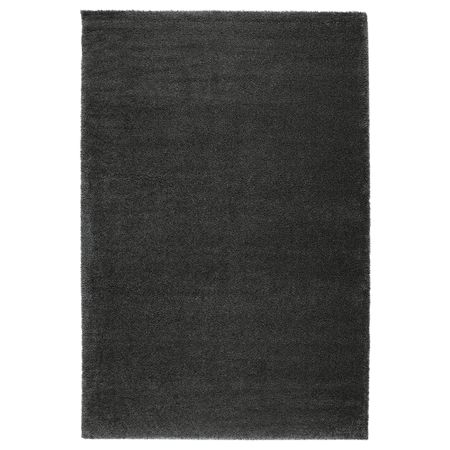 Ковер, длинный ворс ОДУМ, темно-серый