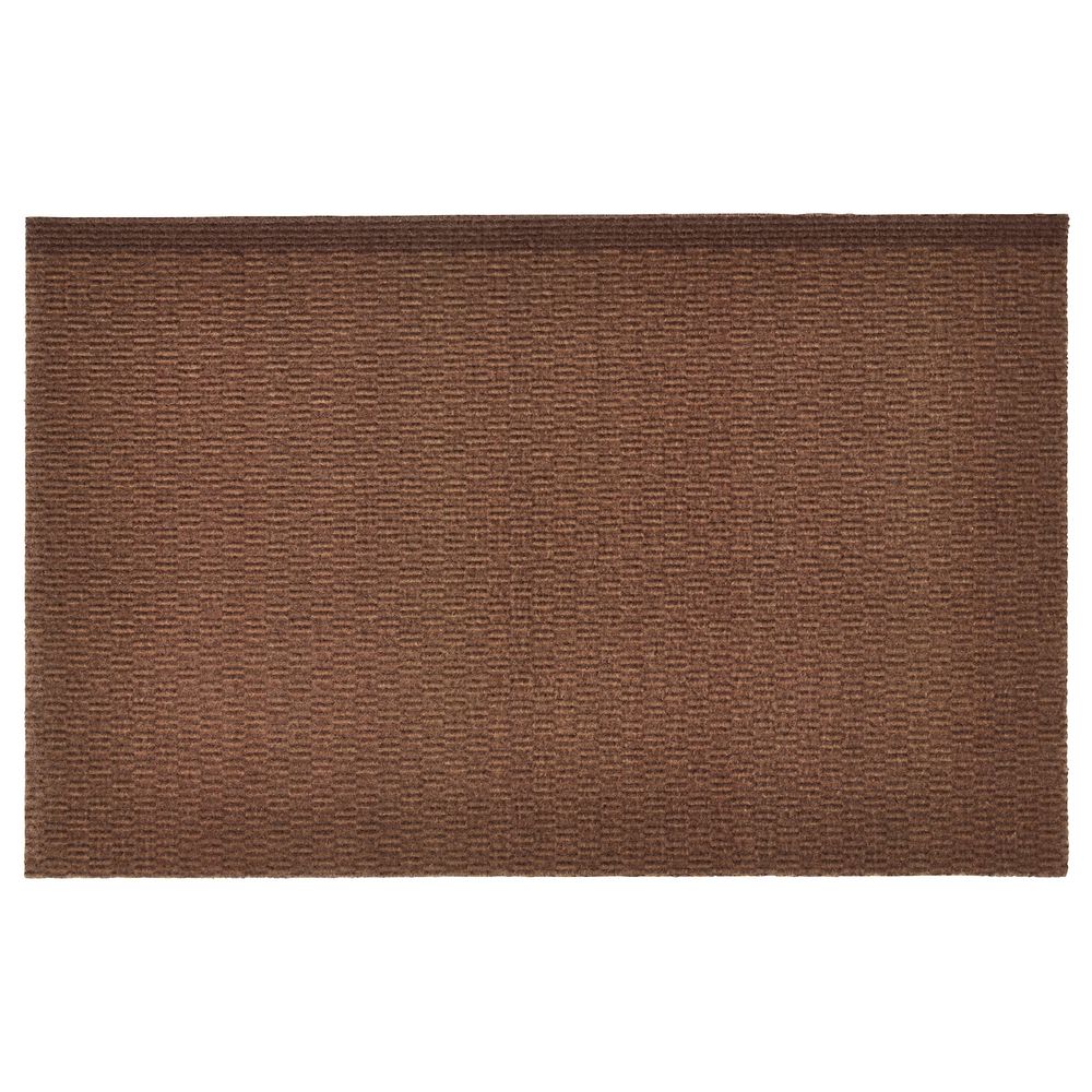 Придверный коврик для дома, коричневый 35x55 см IKEA KLAMPENBORG КЛАМПЕНБОРГ 605.001.13 - фото 1
