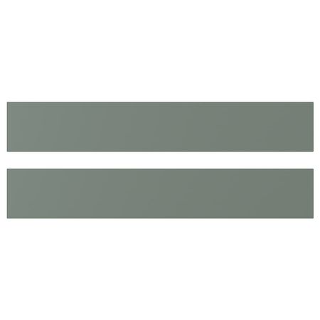 Фронтальная панель ящика, серо-зеленый 60x10 см IKEA BODARP БОДАРП 204.357.04