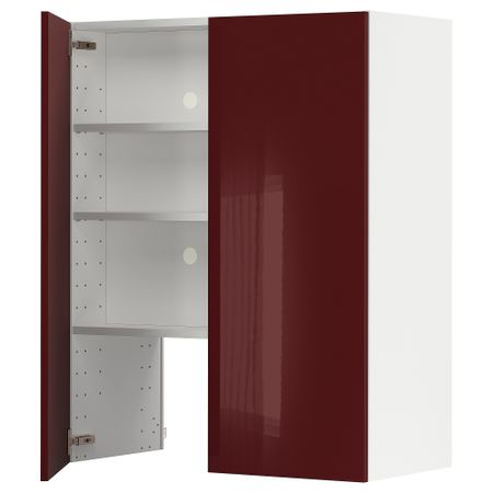 Навесной шкаф для вытяжки, полка, дверь IKEA METOD МЕТОД 395.042.74