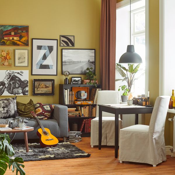 Стул с длинным чехлом, белый/колбуда бежевый/темно-серый IKEA BERGMUND БЕРГМУНД 793.844.39 - фото 2