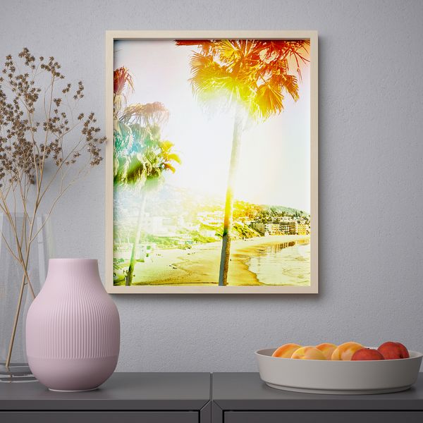 Постер, Побережье Калифорнии, 40x50 см IKEA DRÖMBILD ДРЁМБИЛЬД 904.420.70 - схема-чертеж с размерами