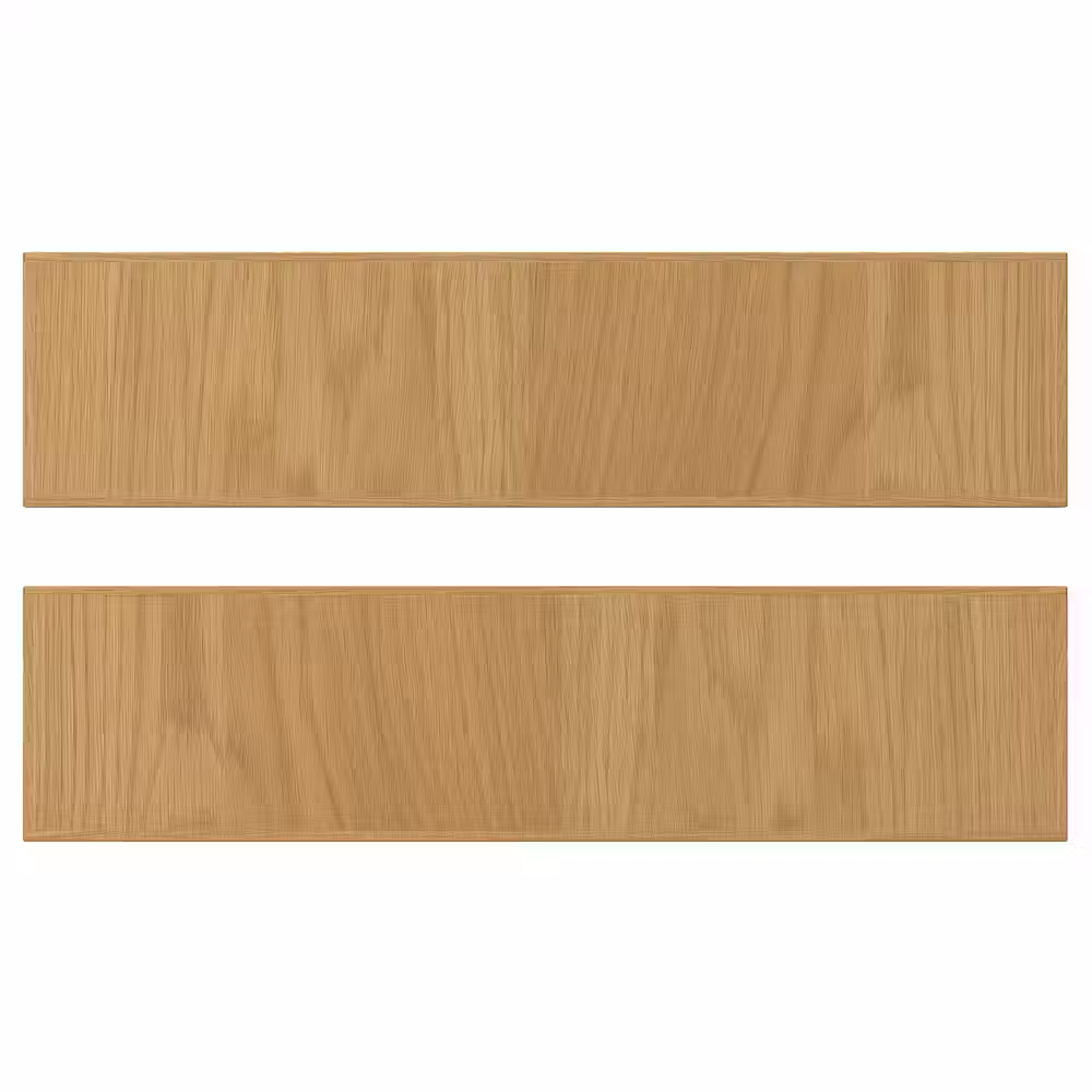SINARP Фронтальная панель ящика - дубовый шпон 40x10 см - фото 1