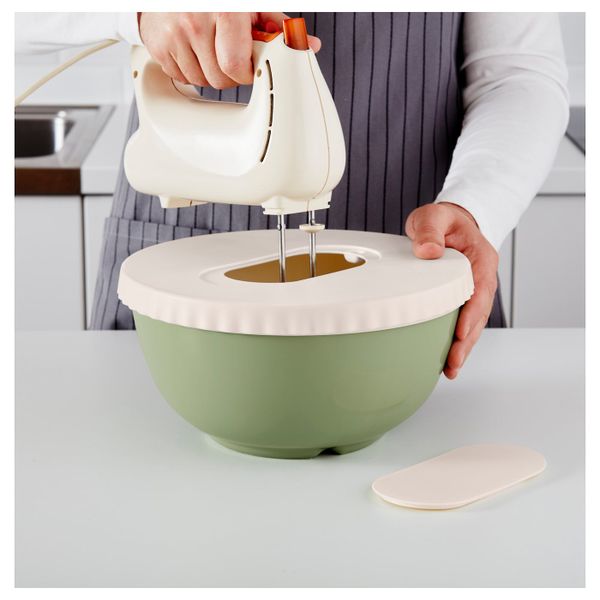 Миска с крышкой, зеленый 4 л IKEA ALLEHANDA АЛЛЕХАНДА 803.756.36 - фото 2