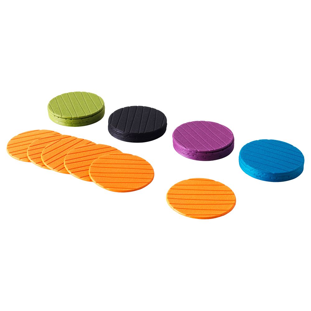 Подставка ПАННО, разные цвета (10 см) - схема-чертеж с размерами