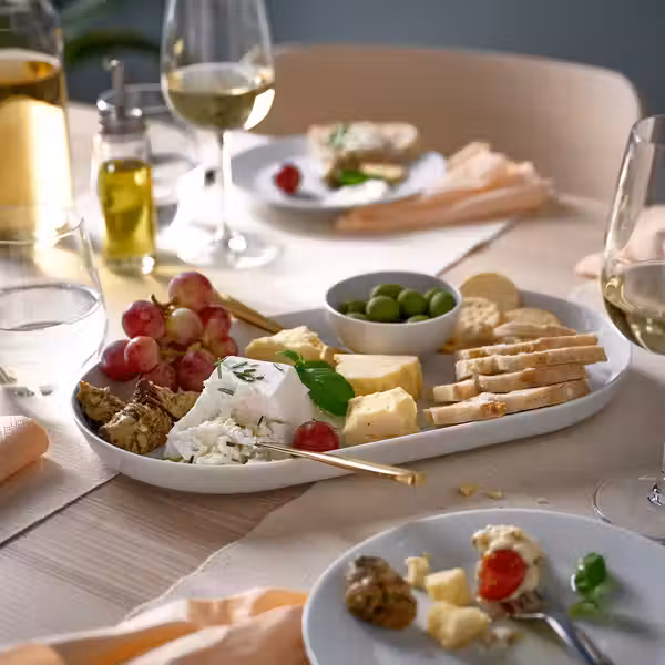 IKEA 365+ Блюдо - белый 36x20 см - фото 2