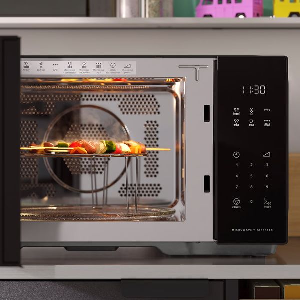 GÅTEBO ГОТЕБО Микроволновая печь - фритюр с обдувом IKEA 500/чёрный - фото 3