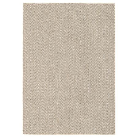 Ковер безворсовый, для дома, улицы, бежевый, 160x230 см IKEA LYDERSSTOCKHOLM СТОКГОЛЬМM ЛЮДЕРСХОЛЬМ 905.971.99