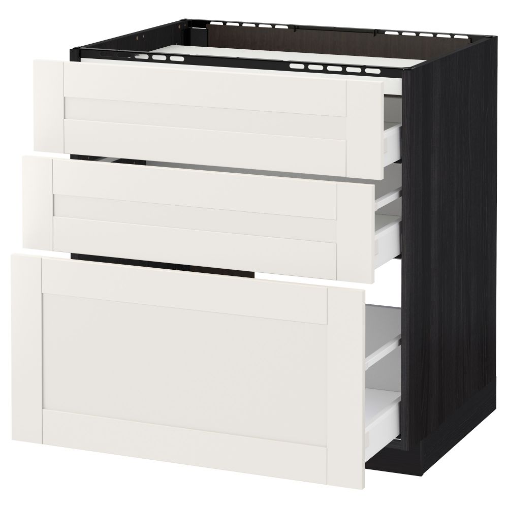 IKEA, вид спереди - схема-чертеж с размерами