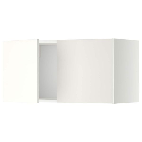 Навесной шкаф с 2 дверями, белый/Хэггеби белый 80x40 см IKEA METOD МЕТОД 692.262.28 - схема-чертеж с размерами