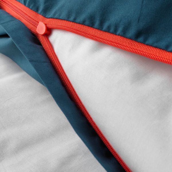 Пододеяльник и 1 наволочка, лев/темно-синий 150x200/50x70 см IKEA URSKOG УРСКОГ 503.938.68 - фото 4