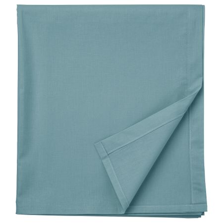 Простыня, 240x260 см, голубой IKEA DVALA ДВАЛА 205.017.08
