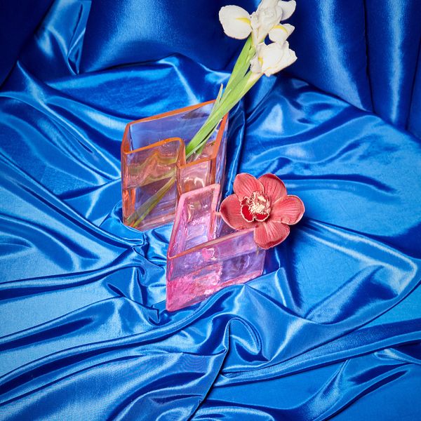 Набор ваз, 2 штуки, розовый IKEA KARISMATISK КАРИСМАТИСК 004.990.37 - фото 2