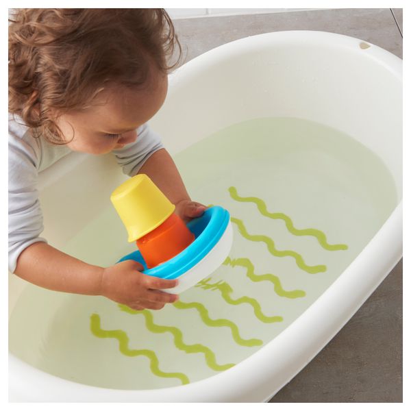 Игрушечный набор для ванны, 3 предмета СМОКРИП, лодка - фото 2