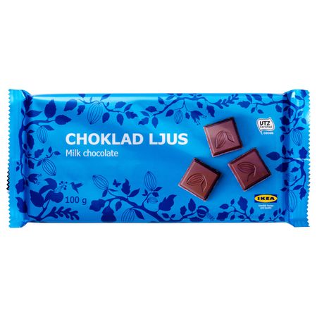 Молочный шоколад, Сертификат UTZ IKEA CHOKLAD LJUS 402.939.25