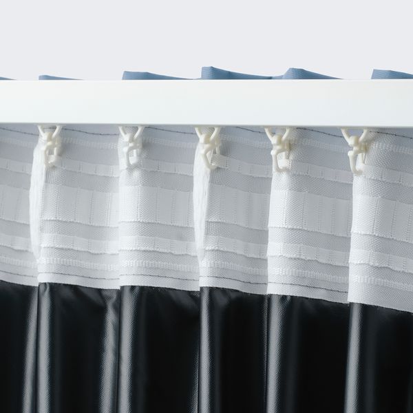 Блокирующая свет гардина, 1 шт., синий, 210x300 см IKEA BENGTA БЕНГТА 104.544.58 - фото 5