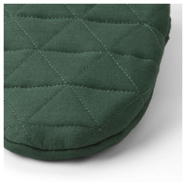 Варежка-прихватка ВИЛДКАПРИФОЛ, зеленый - схема-чертеж с размерами