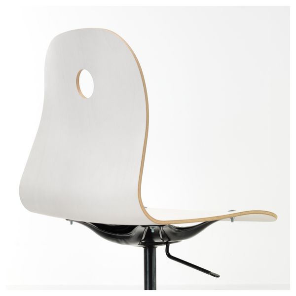 Рабочий стул ВОГСБЕРГ / СПОРРЕН, белый, черный - фото 3