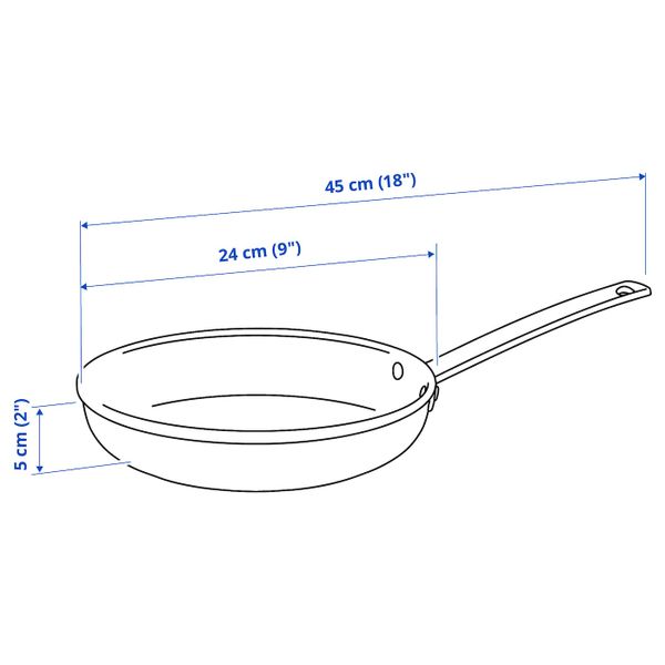 IKEA, дополнительный ракурс - схема-чертеж с размерами