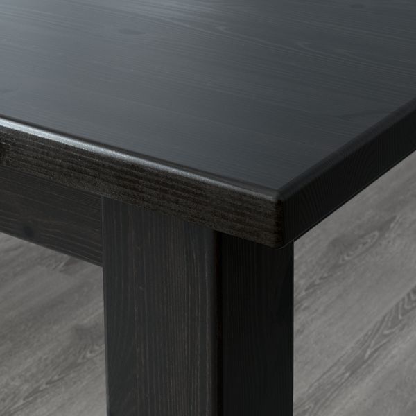 Барный стол, коричнево-чёрный 127x70 см IKEA СТУРНЭС 603.714.13 - схема-чертеж с размерами