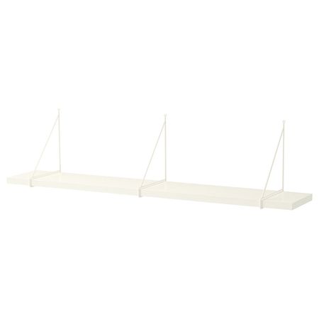 BERGSHULT / PERSHULT Полка навесная - белый/белый 120x20 см