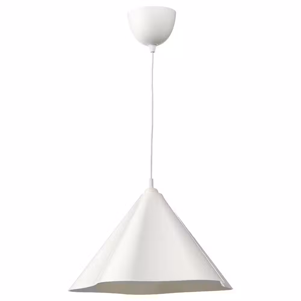 ZEBRASÄV ЗЕБРАСЭВ Подвесной светильник - белый/пластик 46 см - фото 1