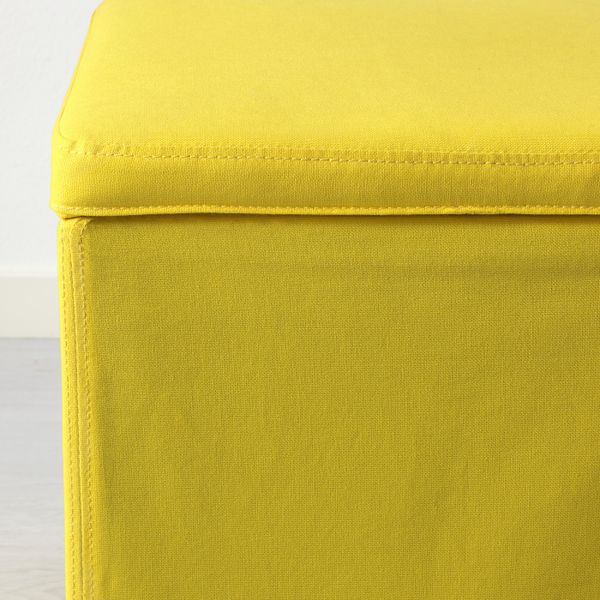 Табурет для ног с ящик для/хрн, Ранста желтый IKEA BOSNÄS БОСНЭС 303.837.14 - фото 4