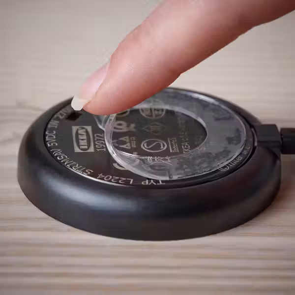 BLÅLIDEN / STRIMSÄV СТРИМСЭВ Шкаф-витрина с подсветкой - чёрный - схема-чертеж с размерами