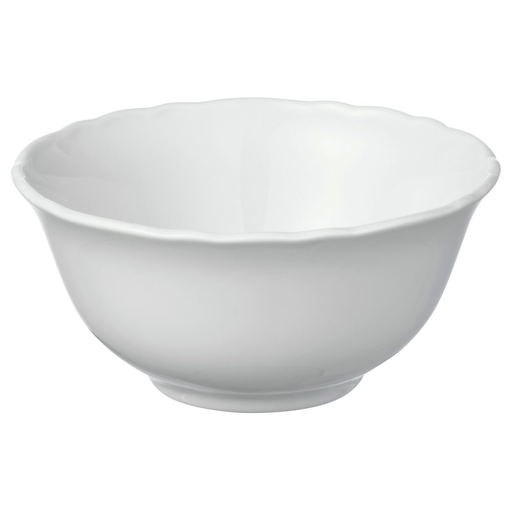 Миска, белый, 13 см IKEA UPPLAGA УППЛАГА 804.652.17 - фото 1