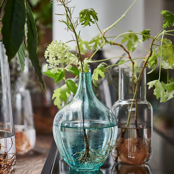 Ваза, темно-зеленый 20 см IKEA SALONG САЛОН 904.642.98 - фото 4