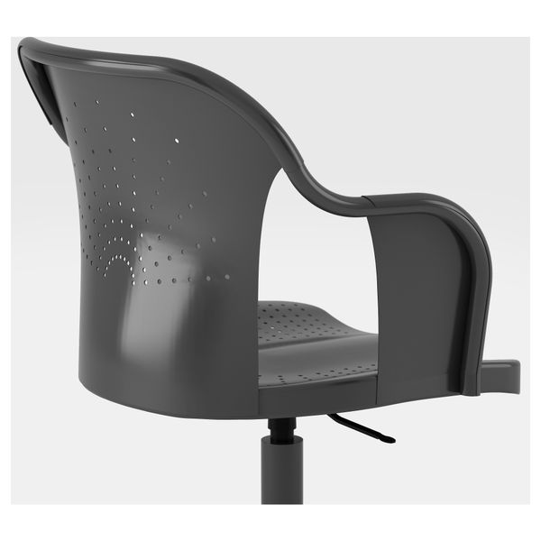 Рабочий стул РОБЕРГЕТ, серый - фото 3