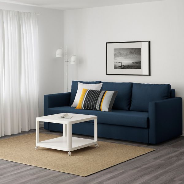 3-местный диван-кровать, Шифтебу темно-синий IKEA FRIHETEN ФРИХЕТЭН 904.115.54 - фото 2