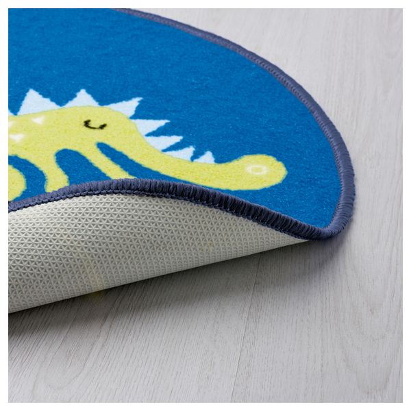 Ковер, короткий ворс БУЛЛРИГ, синий (67 см) - схема-чертеж с размерами