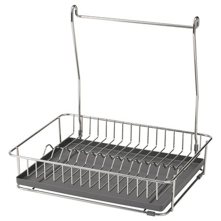 Сушилка посудная, никелированный IKEA HULTARP ГУЛЬТАРП 804.444.37