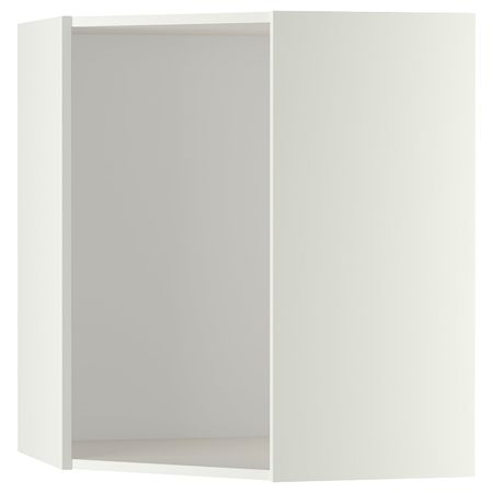 Каркас навесного углового шкафа, белый 68x68x80 см IKEA METOD МЕТОД 003.679.37