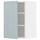 Навесной шкаф с полками, 40x60 см, белый, Kallarp серо-синий светлый IKEA METOD МЕТОД 094.794.12