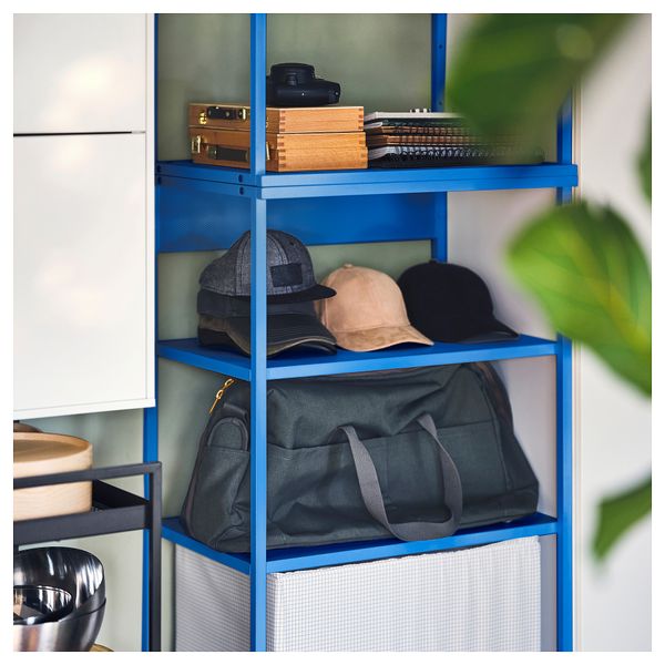 Открытый стеллаж, синий, 60x40x120 см IKEA PLATSA ПЛАТСАA ПЛАТСА 305.597.32 - фото 7