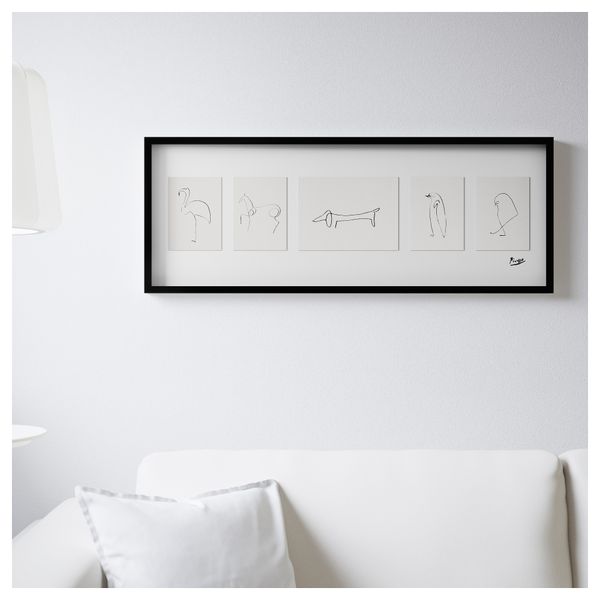 Картина ОЛУНДА, наброски (103x39 см) - фото 2