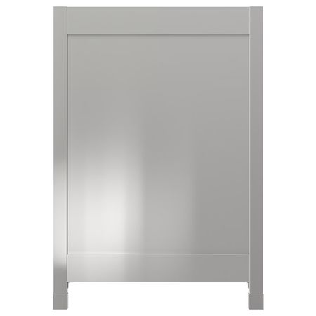 VÅRSTA Накладная панель с ножками - нержавеющ сталь 62x88 см