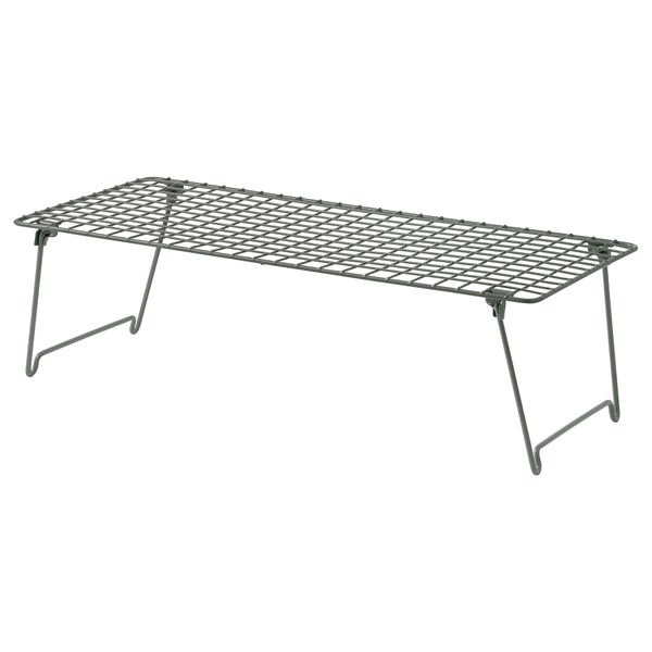 Полка для обуви, 58x27x17 см, серо-зеленый IKEA GREJIG ГРЕЙГ 005.508.94 - фото 2