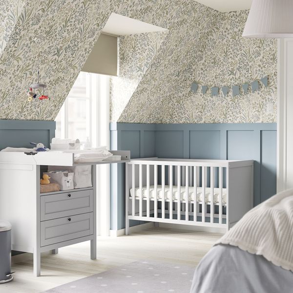 IKEA в интерьере детской - схема-чертеж с размерами